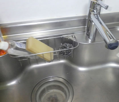 キッチン排水管の洗浄